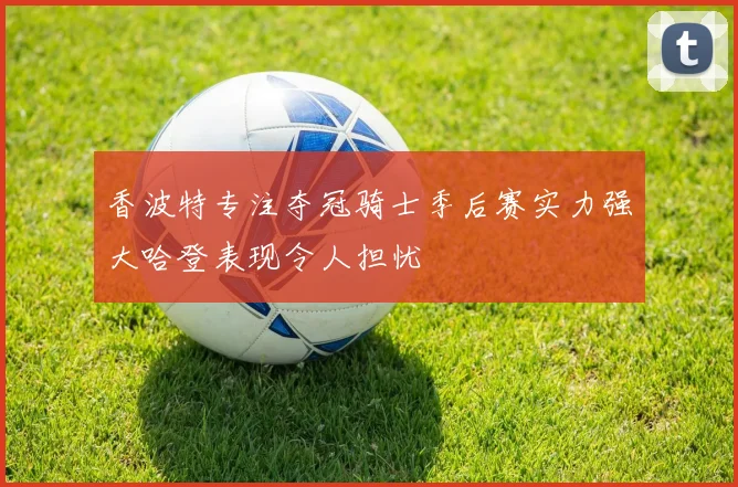 香波特专注夺冠骑士季后赛实力强大哈登表现令人担忧